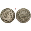Bayern, Königreich, Ludwig I., Kronentaler 1833, ss