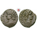 Römische Provinzialprägungen, Ägypten, Alexandria, Nero, Tetradrachme Jahr 13 = 66-67, f.vz