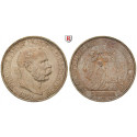 Ungarn, Franz Joseph I., 5 Korona 1907, ss