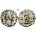 Römische Kaiserzeit, Antoninus Pius, Denar 152-153, ss+