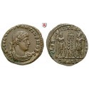 Römische Kaiserzeit, Constantius II., Caesar, Follis 333-335, vz