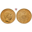 Deutsches Kaiserreich, Sachsen, Albert, 20 Mark 1894, E, f.vz, J. 264