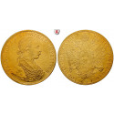 Österreich, Kaiserreich, Franz Joseph I., 4 Dukaten 1911, 13,76 g fein, ss-vz