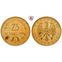 Österreich, 1. Republik, 25 Schilling 1926, 5,29 g fein, vz