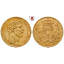Frankreich, Charles X., 20 Francs 1827, 5,81 g fein, ss+