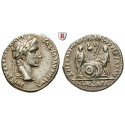 Römische Kaiserzeit, Augustus, Denar 2 v.-4 n.Chr., ss-vz