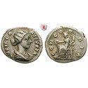 Römische Kaiserzeit, Lucilla, Frau des Lucius Verus, Denar 164-180, ss
