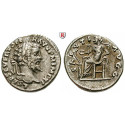Römische Kaiserzeit, Septimius Severus, Denar 198, ss-vz
