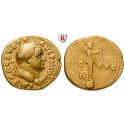 Römische Kaiserzeit, Vespasianus, Aureus 72-73, ss-vz/ss