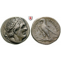 Ägypten, Königreich der Ptolemäer, Ptolemaios I., Tetradrachme 294-282 v.Chr., ss+