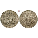 Deutsches Kaiserreich, Bremen, 2 Mark 1904, J, vz+, J. 59