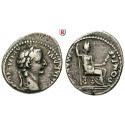 Römische Kaiserzeit, Tiberius, Denar 14-37, ss