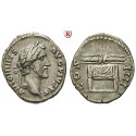 Römische Kaiserzeit, Antoninus Pius, Denar 145-161, ss+