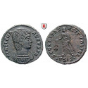 Römische Kaiserzeit, Helena, Mutter Constantinus I., Follis 326-327, f.vz