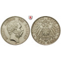 Deutsches Kaiserreich, Sachsen, Albert, 2 Mark 1899, E, f.vz/vz+, J. 124