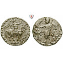 Baktrien und Indien, Königreich Baktrien, Azes II., Drachme 20-1 v.Chr., ss-vz