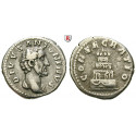 Römische Kaiserzeit, Antoninus Pius, Denar nach 161, ss