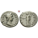 Römische Kaiserzeit, Sabina, Frau des Hadrianus, Denar 134-136, ss+