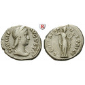 Römische Kaiserzeit, Sabina, Frau des Hadrianus, Denar 136-138, ss+