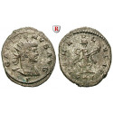 Römische Kaiserzeit, Gallienus, Antoninian 266-268, f.vz