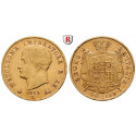 Italien, Königreich, Napoleon I., 40 Lire 1814, 11,61 g fein, ss-vz/vz