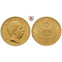 Deutsches Kaiserreich, Sachsen, Albert, 20 Mark 1894, E, ss-vz/ss, J. 264