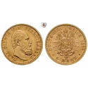 Deutsches Kaiserreich, Württemberg, Karl, 5 Mark 1877, F, f.vz/vz-st, J. 291