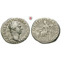 Römische Kaiserzeit, Traianus, Denar 98-99, ss+/ss