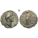 Römische Kaiserzeit, Antoninus Pius, Denar 147, ss+