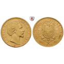 Deutsches Kaiserreich, Bayern, Ludwig II., 20 Mark 1873, D, ss+, J. 194