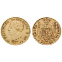 Italien, Königreich, Napoleon I., 40 Lire 1814, 11,61 g fein, ss