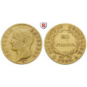 Frankreich, Napoleon I. (Kaiser), 20 Francs 1806, 5,81 g fein, f.ss