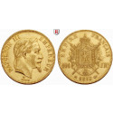 Frankreich, Napoleon III., 100 Francs 1862-1869, 29,03 g fein, ss-vz