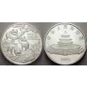 China, Volksrepublik, 100 Yuan 1990, 372,88 g fein, PP