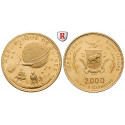 Guinea, 2000 Francs 1969, 7,2 g fein, PP