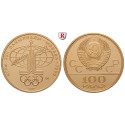 Russland, UdSSR, 100 Rubel 1977-1980, 15,55 g fein, st