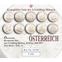Österreich, 1. Republik, 2 Schilling-Satz 1928-1937, vz