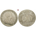 Sachsen, Albertinische Linie, Friedrich August III., 2/3 Taler 1765, ss