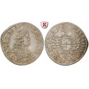 Römisch Deutsches Reich, Leopold I., 6 Kreuzer 1670, vz+
