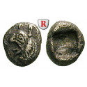 Ionien, Phokaia, Obol um 530-510 v.Chr., ss-vz