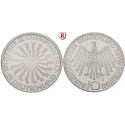 Bundesrepublik Deutschland, 10 DM 1972, Spirale Deutschland, D, PP, J. 401a