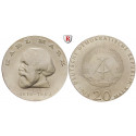 DDR, 20 Mark 1968, Marx, vz-st, J. 1521