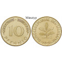 Bundesrepublik Deutschland, 10 Pfennig 1966, D, st, J. 383