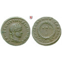 Römische Kaiserzeit, Constantinus II., Caesar, Follis 320-321, ss-vz