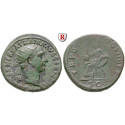 Römische Kaiserzeit, Traianus, Dupondius 101-102, ss