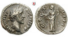 Römische Kaiserzeit, Antoninus Pius, Denar 147, ss