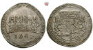 Nassau, Grafschaft Nassau, Johann Franz, Heinrich, Wilhelm Moritz, Heinrich Casimir und Franz Alexander, Reichstaler 1681, ss-vz