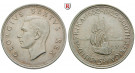 Südafrika, George VI., 5 Shillings 1952, 14,14 g fein, vz+