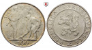 Tschechoslowakei, Republik, 100 Korun 1955, 21,6 g fein, vz
