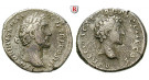 Römische Kaiserzeit, Antoninus Pius, Denar 140, ss